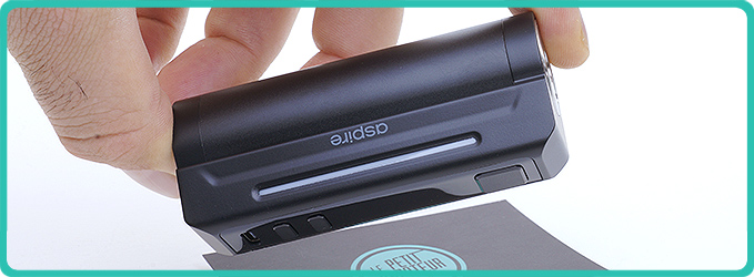 Design de la Box Zelos X80 Aspire